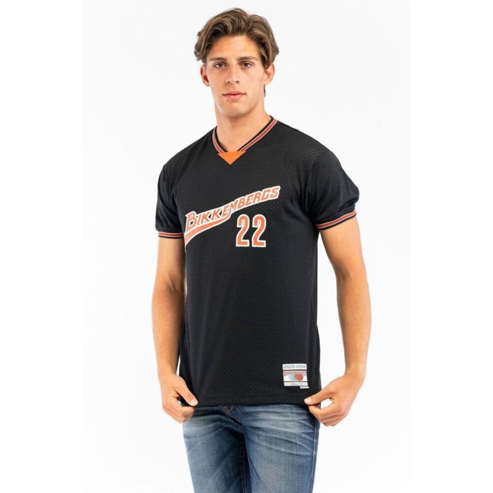 Bikkembergs Black Polyester Men's T-Shirt